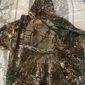 Realtree Camouflage Hoodie with Brown and Gray